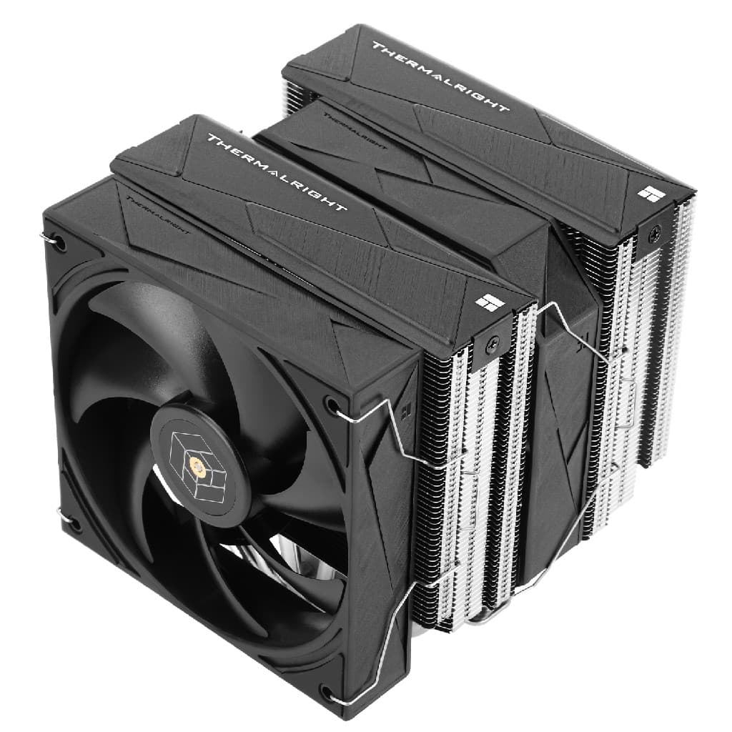Кулер Thermalright Royal Pretor 130 LGA115X/1200/1700/1851/2011/2066 (1x120mm + 1x130mm PWM Fan, медное основание, 6 тепл. трубок 6мм) / TRRP130