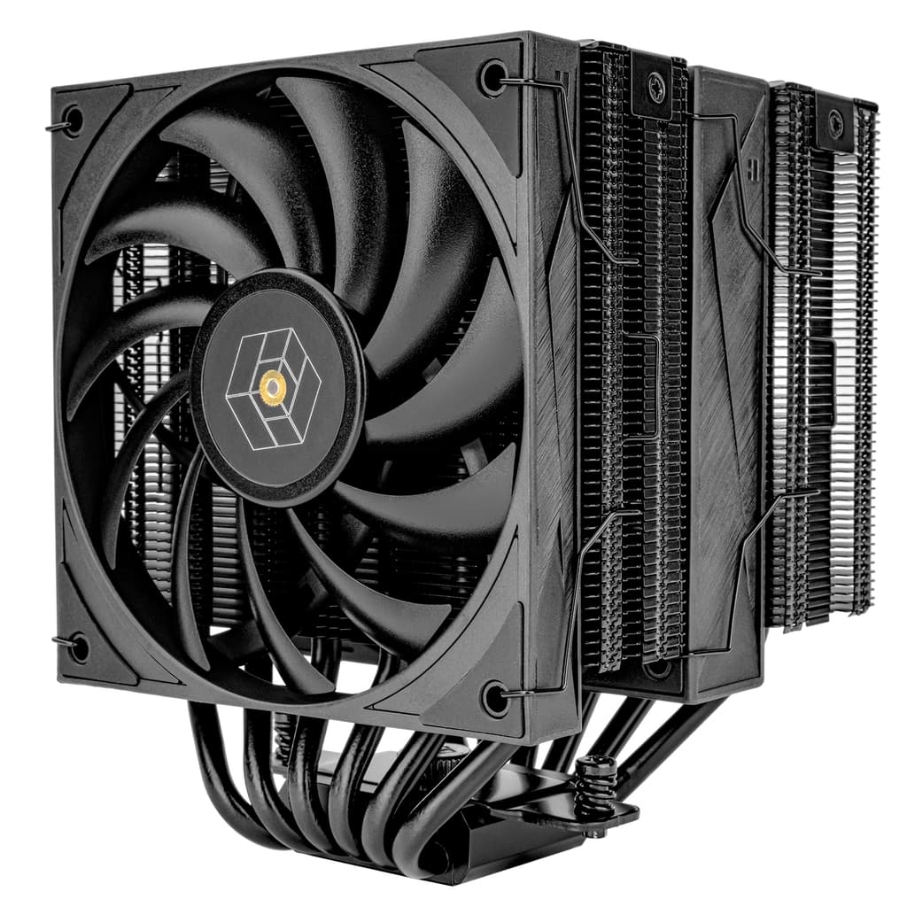 Кулер Thermalright Royal Knight 120 Black LGA115X/1200/1700/1851/2011/2066 (2x120mm PWM Fan, медное основание, 6 тепл. трубок 6мм) / TRRK120B