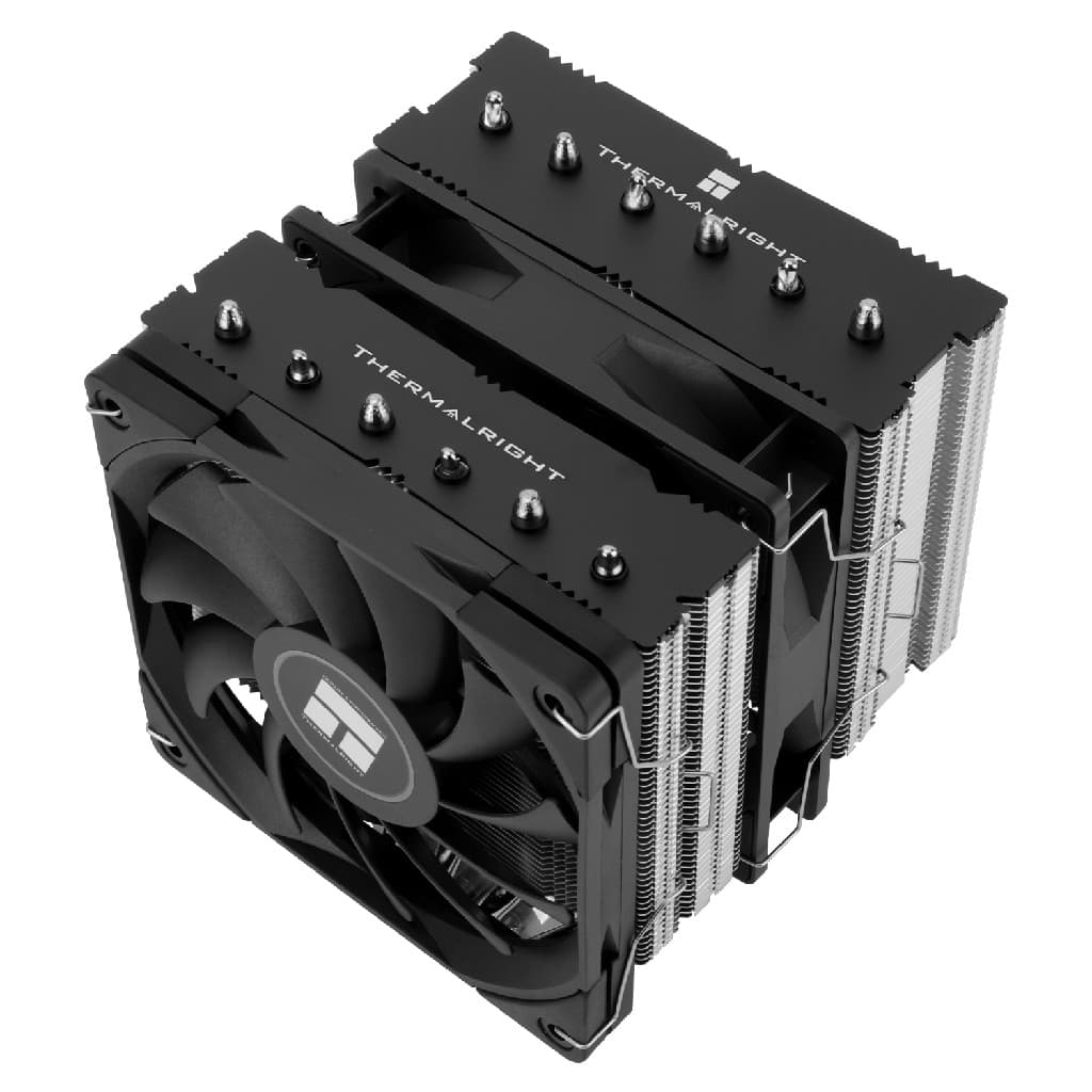 Кулер Thermalright Royal Knight 120 SE LGA115X/1200/1700/1851 (2x120mm PWM Fan, медное основание, 6 тепл. трубок 6мм) / TRRK120SE