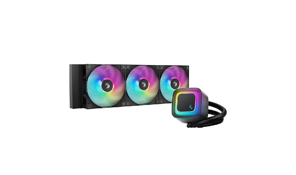 Комплект водяного охлаждения DEEPCOOL LE360 V2 LGA1851/1700/1200/115X/AM5/AM4 (6шт/кор,TDP 300W, ARGB Lighting, Anti-Leak edition, PWM, TRIPLE FAN) RET