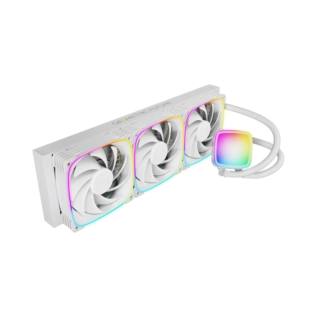 Система водяного охлаждения Geometric Future Eskimo Plus 360 White / 3x120mm ARGB fans / 1C303W0361000