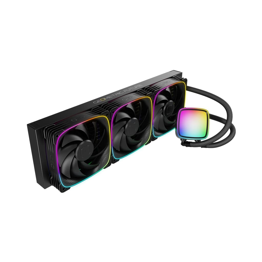 Система водяного охлаждения Geometric Future Eskimo Plus 360 Black / 3x120mm ARGB fans / 1C303B1361000