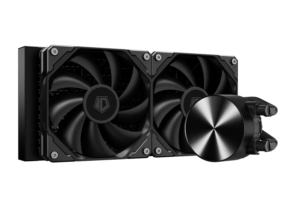 Комплект водяного охлаждения ID-COOLING FX240 PRO LGA20XX/1700/1200/115X/AM4/AM5 (4шт/кор,TDP 300W, BLACK FAN and PUMP, PWM, DUAL FAN 120mm) RET