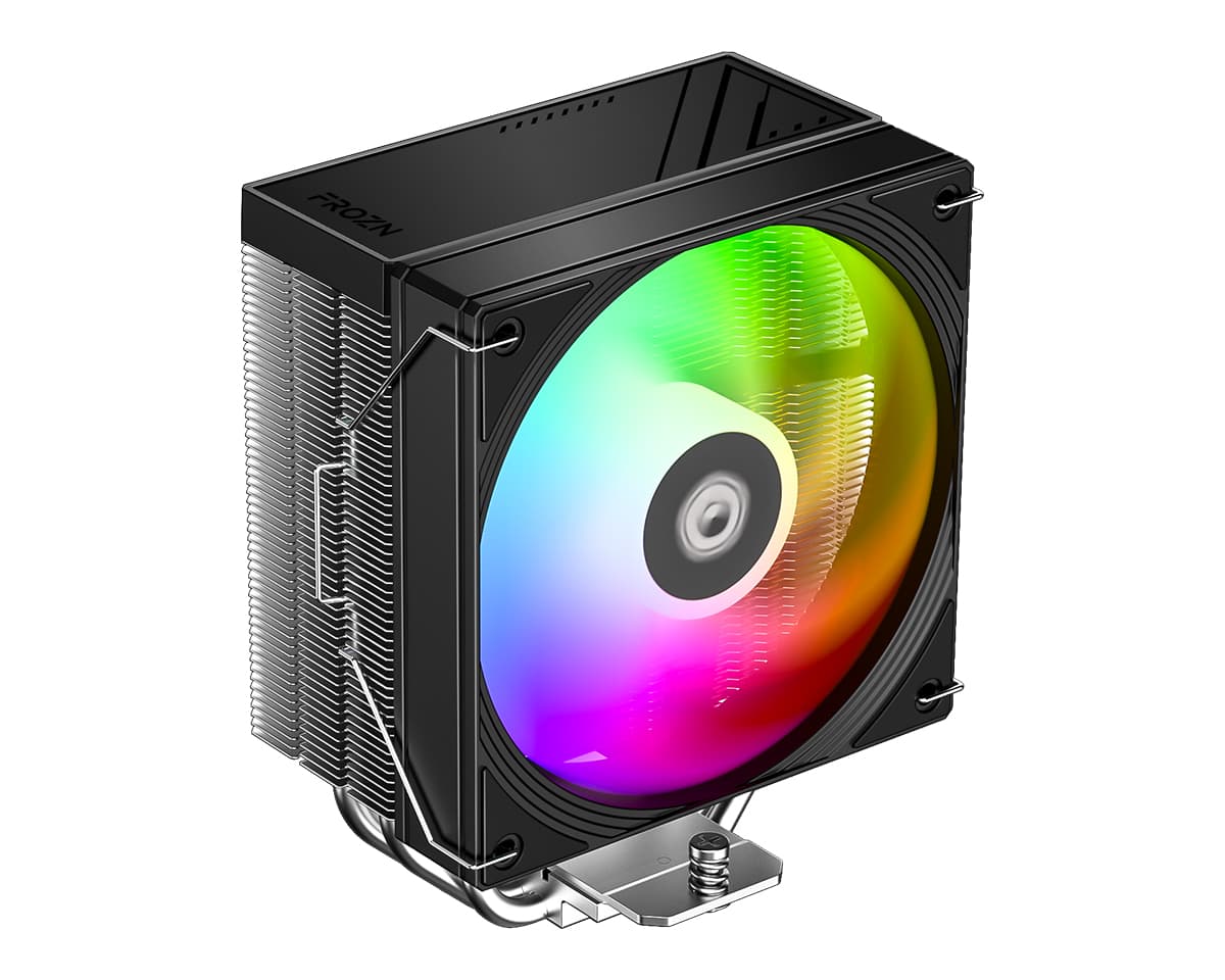 Кулер ID-COOLING FROZN A410 SE ARGB LGA1700/1200/115X/AM5/AM4 (10шт/кор, TDP 180W, PWM, 4 тепл.трубки прямого контакта, ARGB FAN 120mm, черный) RET
