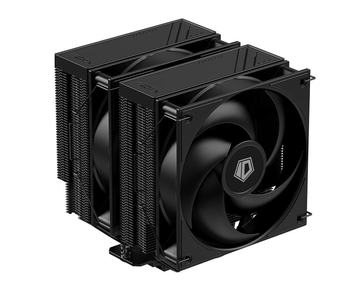 Кулер ID-COOLING FROZN A620 PRO XE BLACK LGA1954/1851/1700/1200/115X/AM5/AM4 (6шт/кор, TDP 260W, PWM, черный, 6 тепл.трубок + медная база, DUAL FAN 120mm) RET
