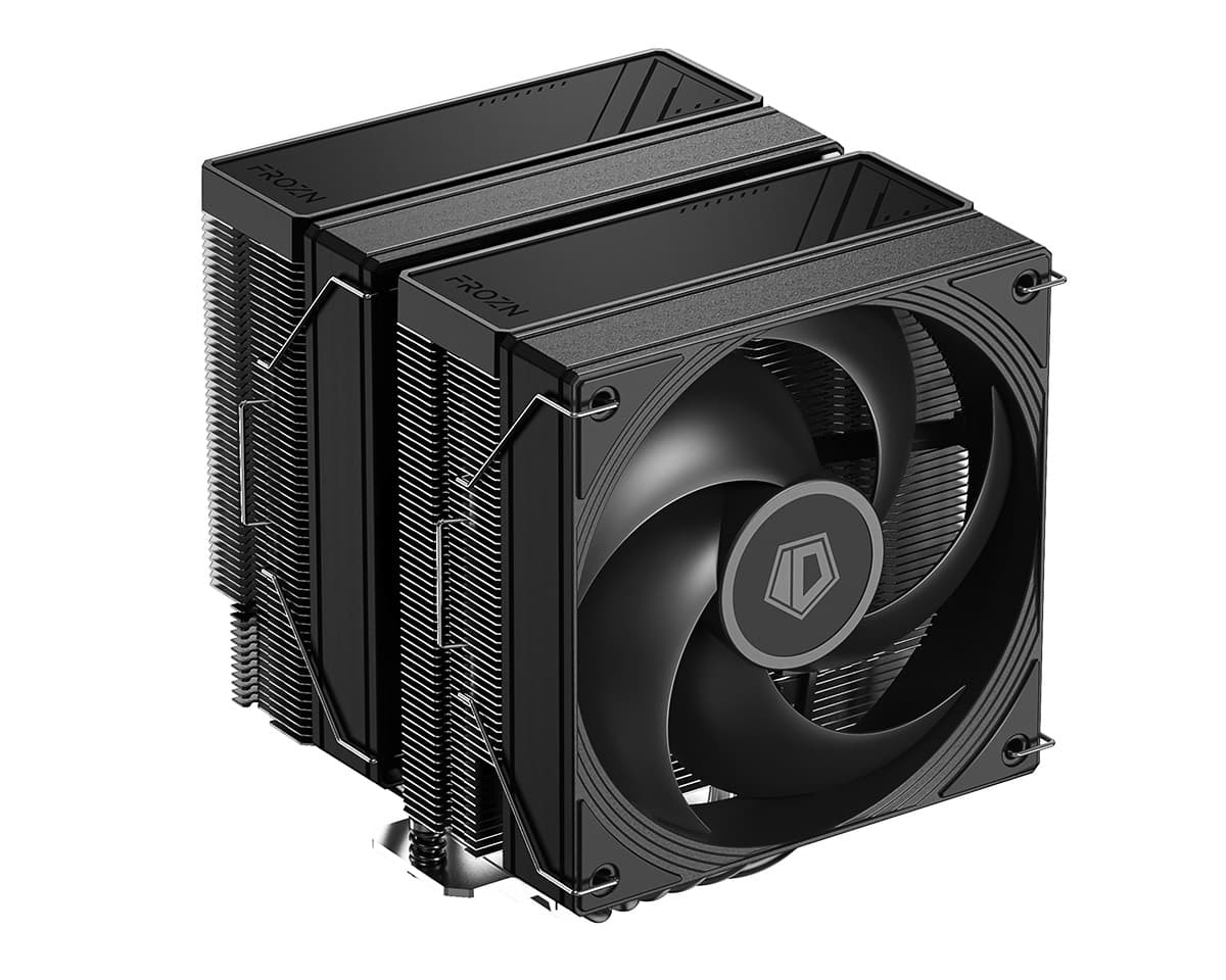 Кулер ID-COOLING FROZN A620 PRO SE LGA1700/1200/115X/AM5/AM4 (8шт/кор, TDP 260W, PWM, черный, 6 тепл.трубок + медная база, DUAL FAN 120mm) RET