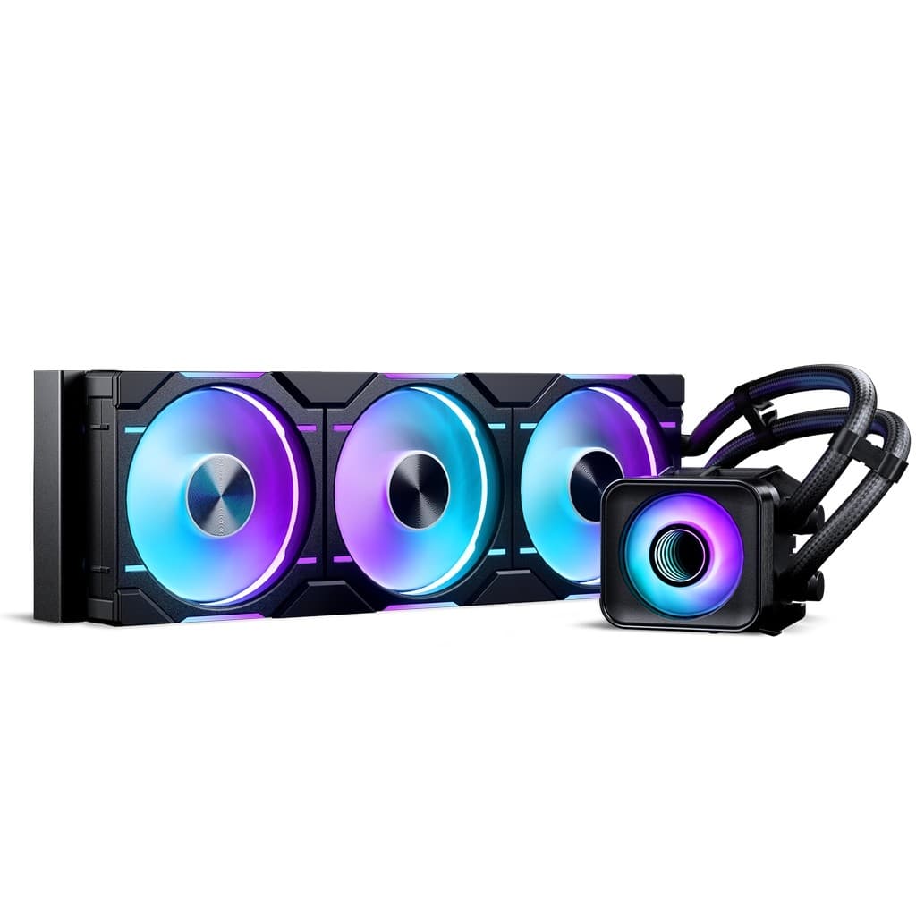 Система водяного охлаждения Phanteks Glacier One 360D30 X2 / Black / 3x120mm D30 PWM ARGB Fans / PH-GO360D30_DBK02