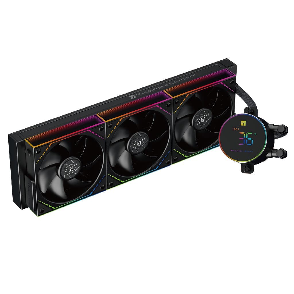 Система водяного охлаждения Thermalright Frozen Magic 360 Digital ARGB Black V2 / 3x120mm ARGB PWM Fans / TRFM360DABV2