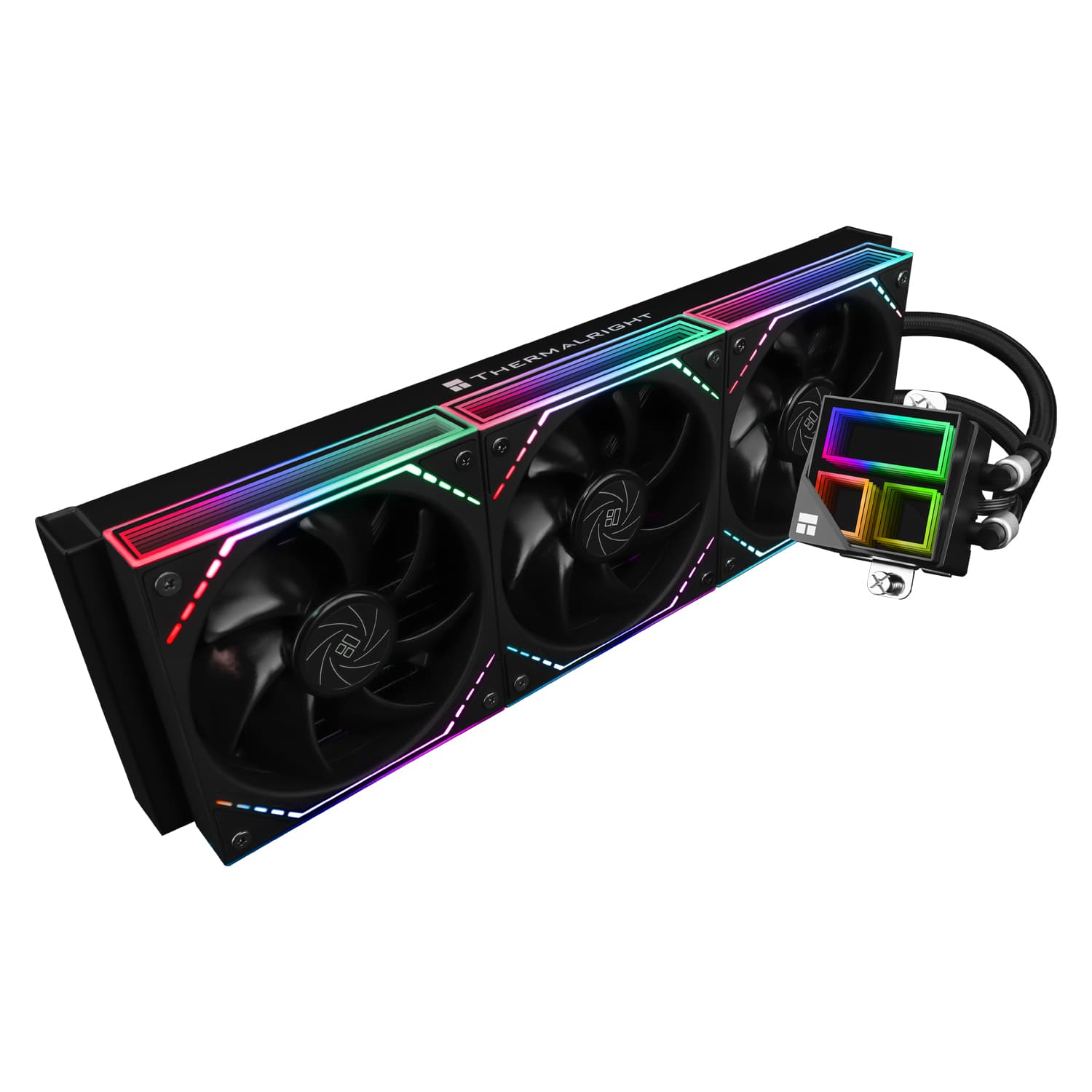 Система водяного охлаждения Thermalright Frozen Infinity 360 Black / 3x120mm ARGB PWM Fans / TRFI360AB