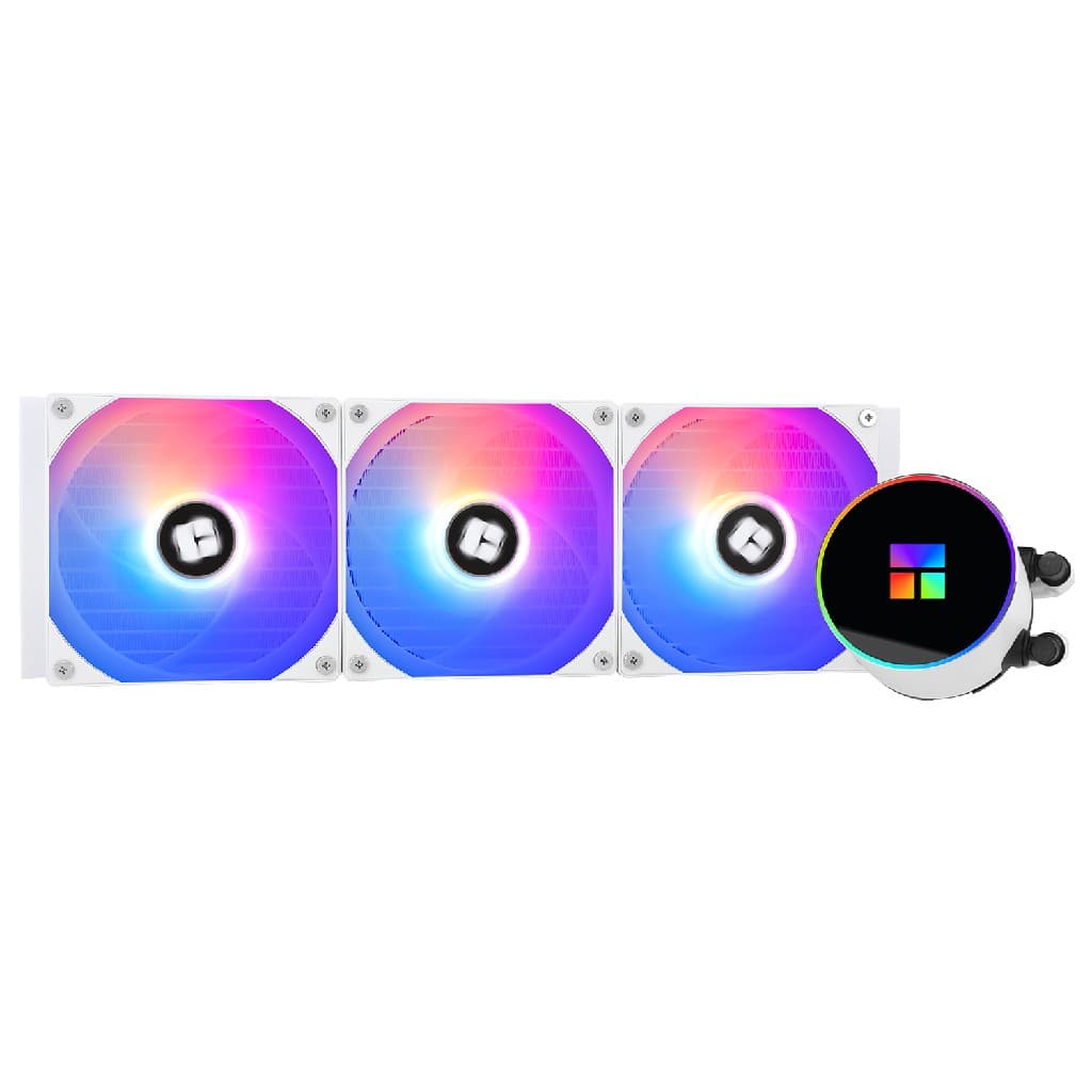 Система водяного охлаждения Thermalright Frozen Magic 360 White ARGB V2 / 3x120mm ARGB PWM Fans / TRFM360WAV2
