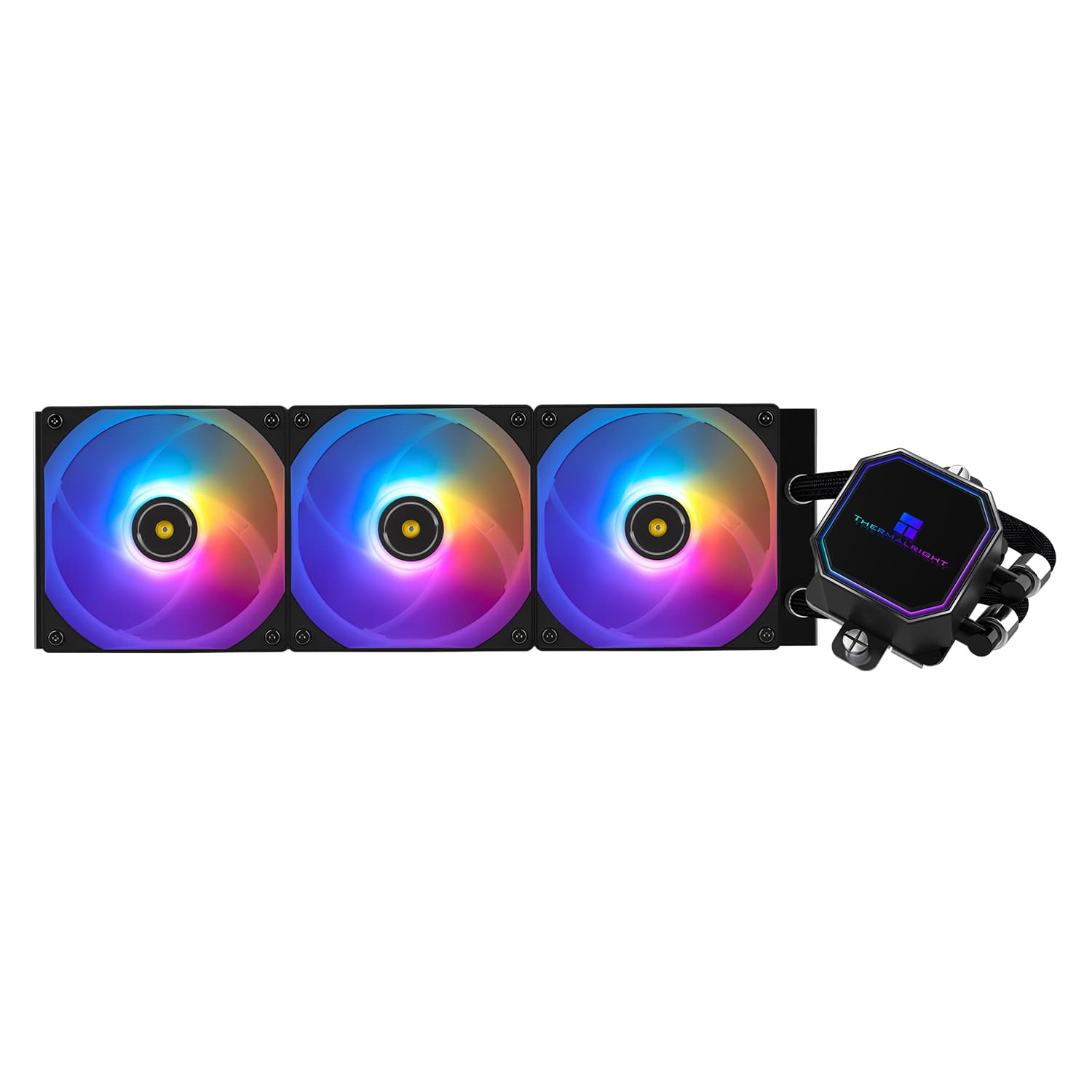 Система водяного охлаждения Thermalright Frozen Prism 360 Black ARGB / 3x120mm ARGB PWM Fans / TRFP360AB