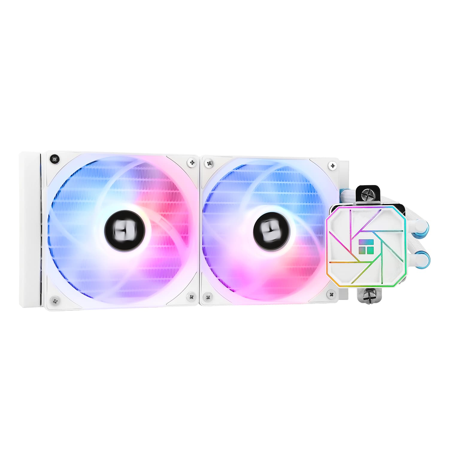Система водяного охлаждения Thermalright Aqua Elite 240 White ARGB V3 / 2x120mm ARGB PWM Fans / TRAE240AWV3