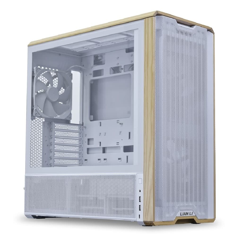 Корпус Lian Li Lancool 217 / White / Mid-Tower, TG / 2x 170mm + 1x 140mm + 2x 120mm non LED fans inc. / G99.LAN217W.R0