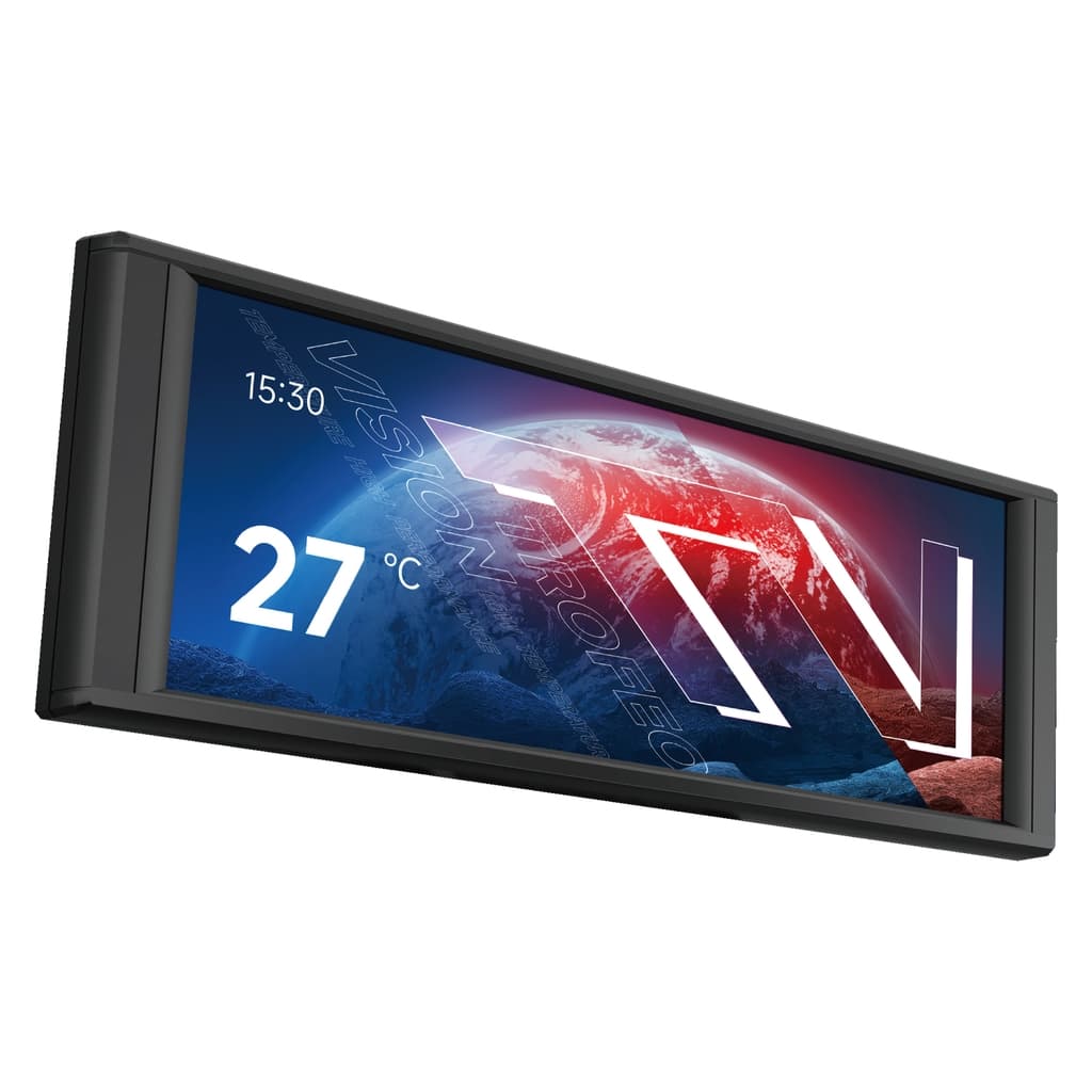 Универсальный дисплей Thermalright Trofeo Vision LCD Black / 6.86” IPS / 1280x480 / TRLCD6TVB