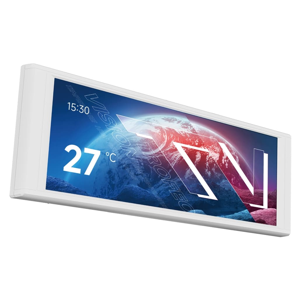 Универсальный дисплей Thermalright Trofeo Vision LCD White / 6.86” IPS / 1280x480 / TRLCD6TVW