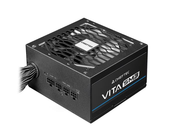Блок питания Chieftec Vita SM3 BPX-850-C (ATX 3.1, 850W, 80 PLUS BRONZE, Active PFC, 120mm fan, Semi-modular Cable Management) Retail