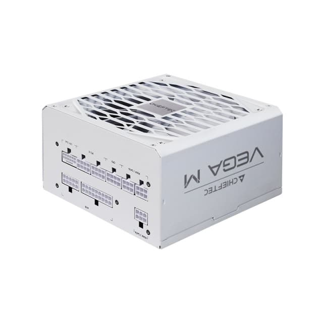 Блок питания Chieftec Vega M White PPG-750-CW (ATX 3.1, 750W, 80 PLUS GOLD, Active PFC, 135mm fan, Gen5 PCIe, Full Cable Management, белый) Retail