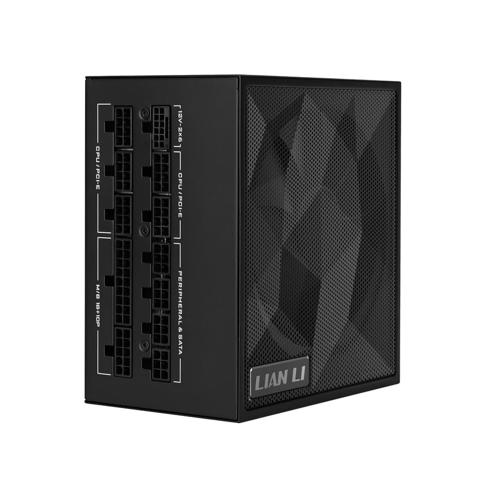 Блок питания Lian Li SX0850P / Black / ATX 3.1, 850W, 80 PLUS Platinum, PCIe 5.1, APFC, 120mm FDB Fan, Fully Modular / G9P.SX0850P.B000.RU