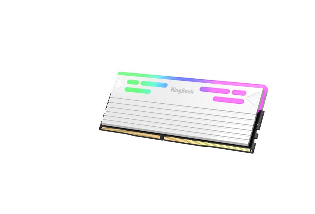 Модуль памяти DDR5 Kingbank 32GB (2x16Gb) 6000MHz White Heatsink RGB / KFRW series / Hynix A-die CL28 (28-35-35-76) /K5.01.FLA5ED9501