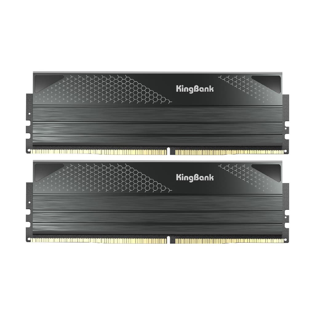 Модуль памяти DDR5 Kingbank 32GB (2x16Gb) 6000MHz Black Heatsink / KFXB series / Hynix A-die CL28 (28-35-35-76) /K5.01.FPA5ED9502
