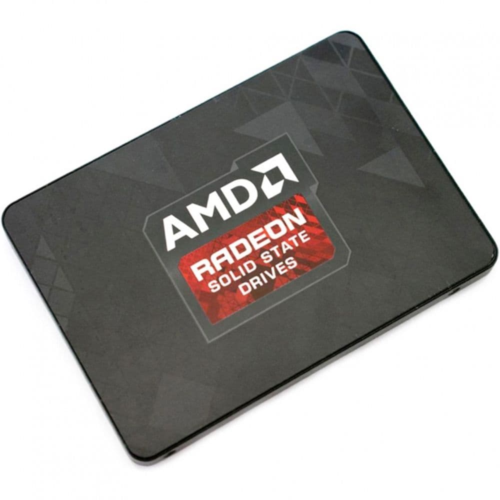 Твердотельный накопитель SSD AMD Radeon R5 R5SL480G 480GB 2.5" Client SATA 6Gb/s, 565/527, IOPS 84/66K, MTBF 2M, 3D TLC, 240TBW