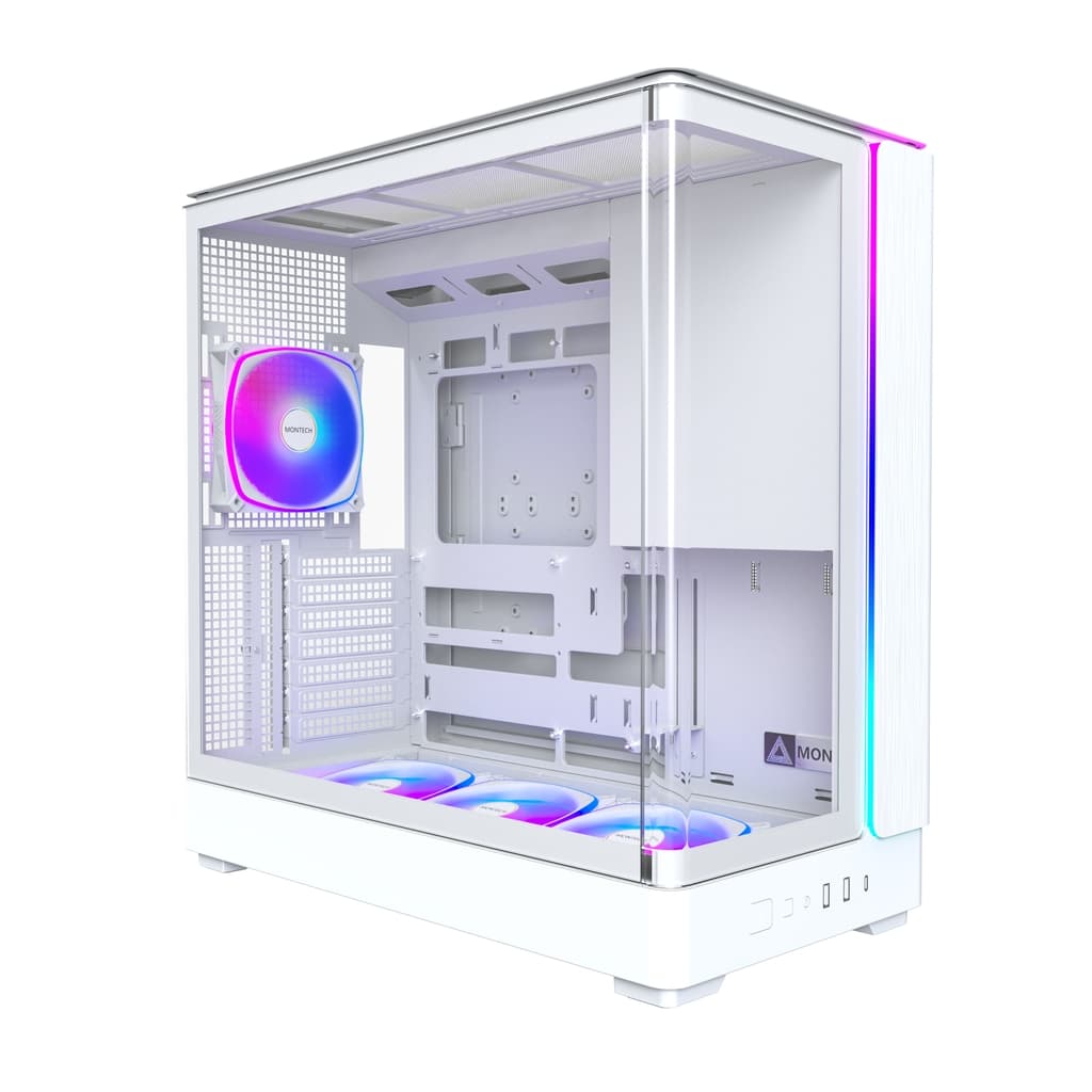 Корпус Montech KING 45 PRO White / ATX / 4x120mm ARGB fans / KING 45 PRO (W)