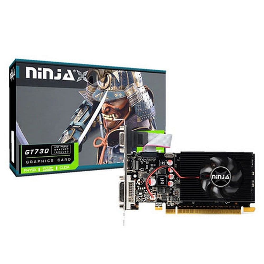 Видеокарта Ninja (Sinotex) GT730 1GB DDR3 128bit VGA DVI HDMI 1FAN LP RTL