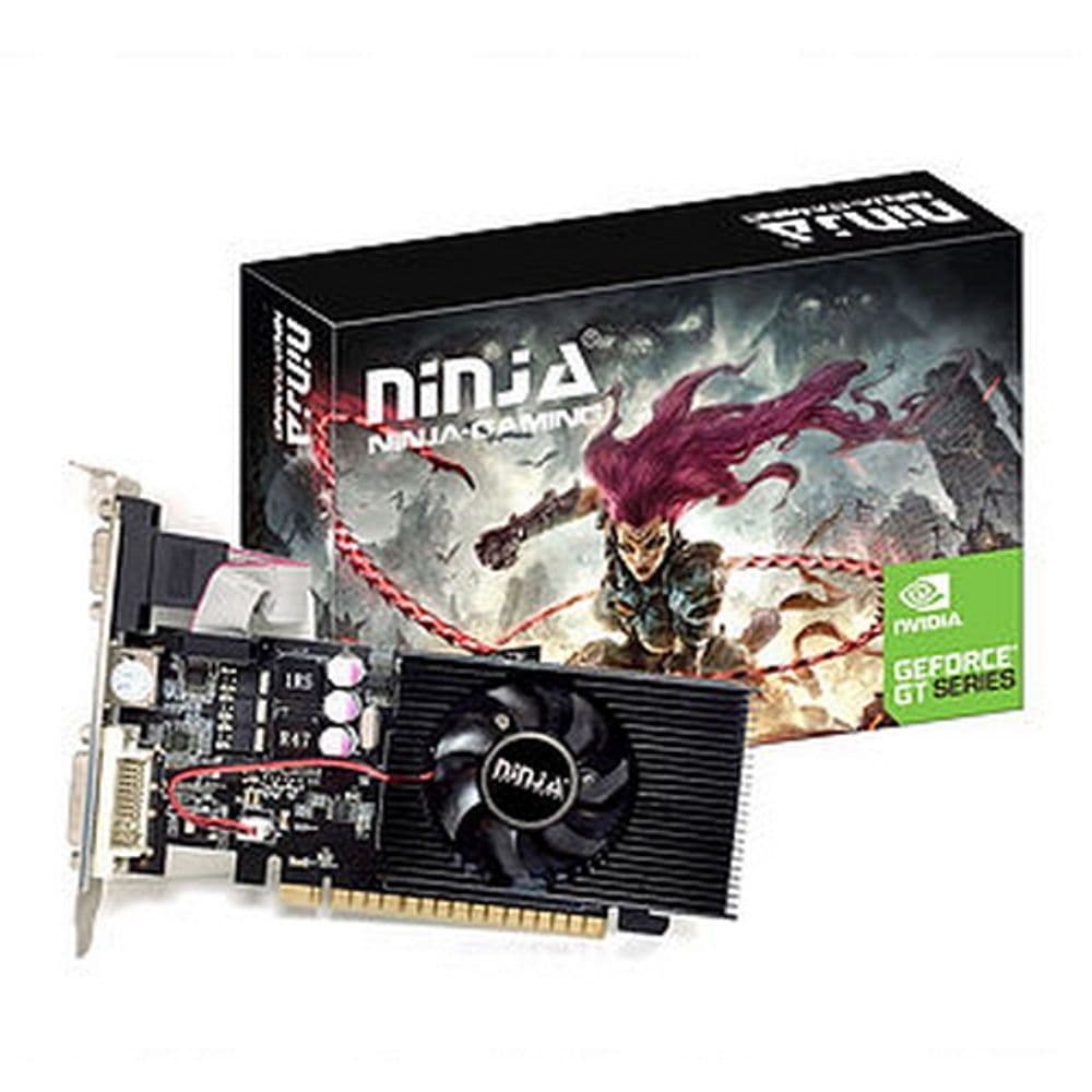Видеокарта Ninja (Sinotex) Ninja GT710 PCIE (192SP) 2GB 64BIT DDR3 DVI HDMI D-SUB (NK71NP023F) RTL