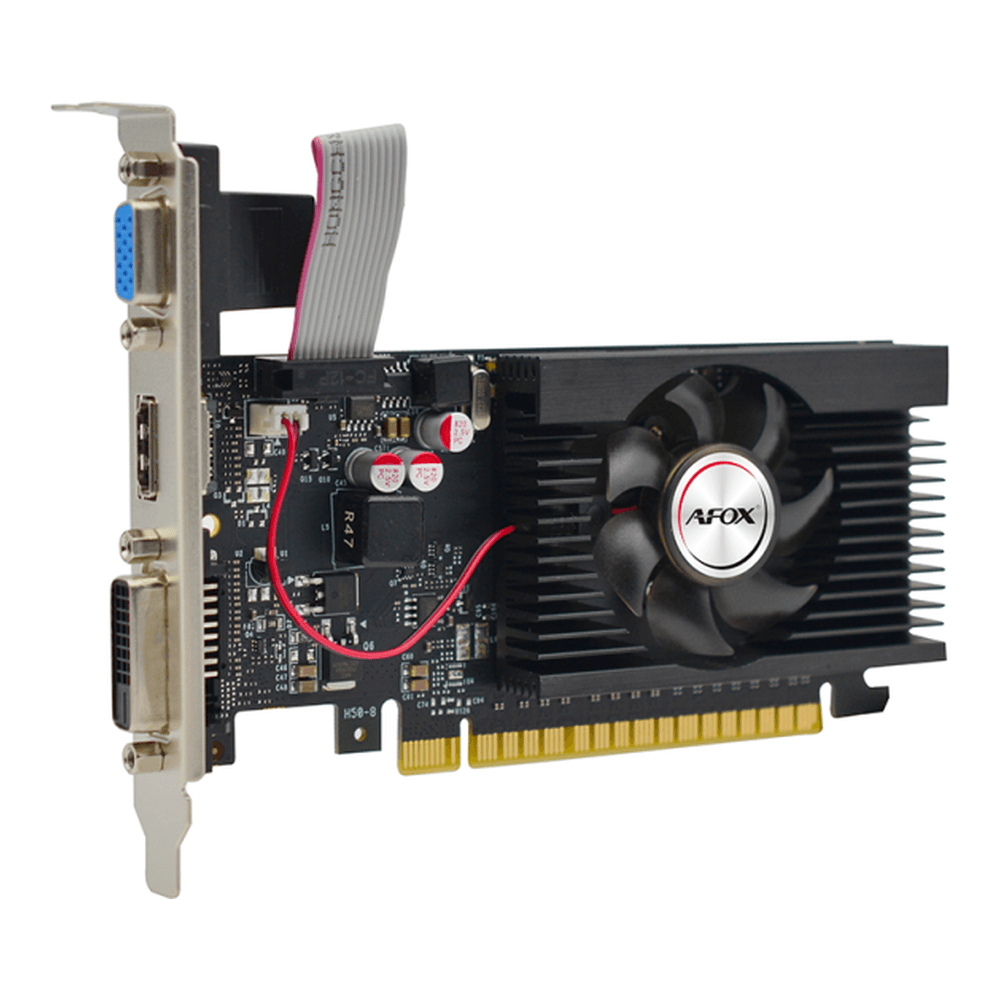 Видеокарта Afox GT710 2G DDR3 64BIT, LP Single Fan (AF710-2048D3L5-V3) RTL