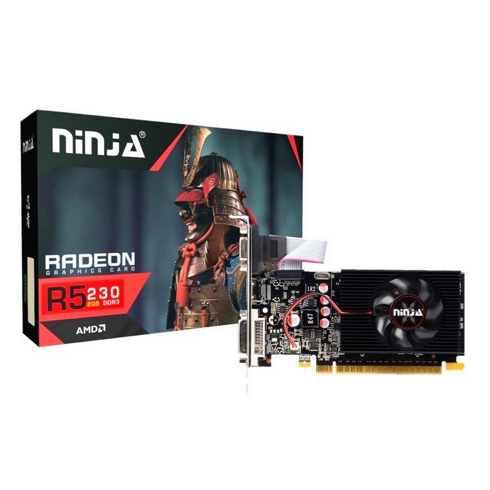 Видеокарта Ninja (Sinotex) R5 230 2GB GDDR3 64bit DVI HDMI 1FAN RTL