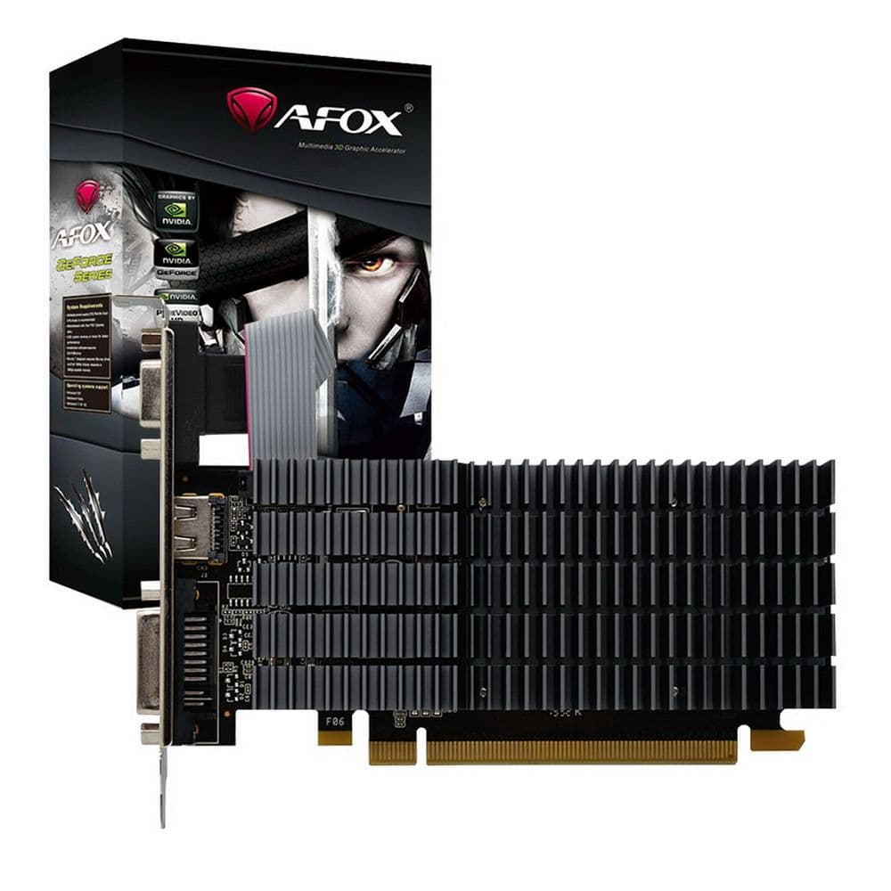 Видеокарта Afox GT710 2GB DDR3 64bit DVI HDMI VGA PASSIVE LP RTL