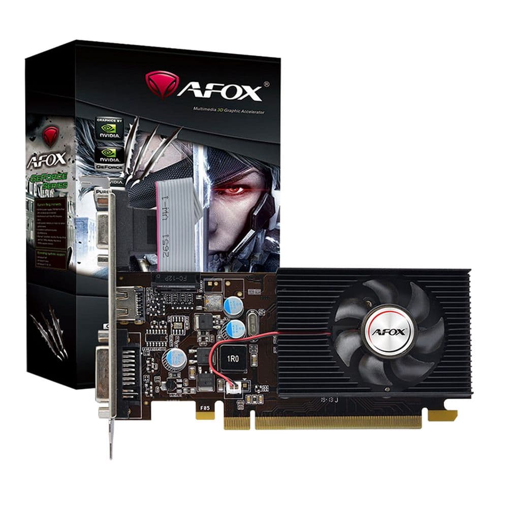 Видеокарта Afox G210 512MB DDR3 64bit VGA DVI HDMI 1FAN LP RTL