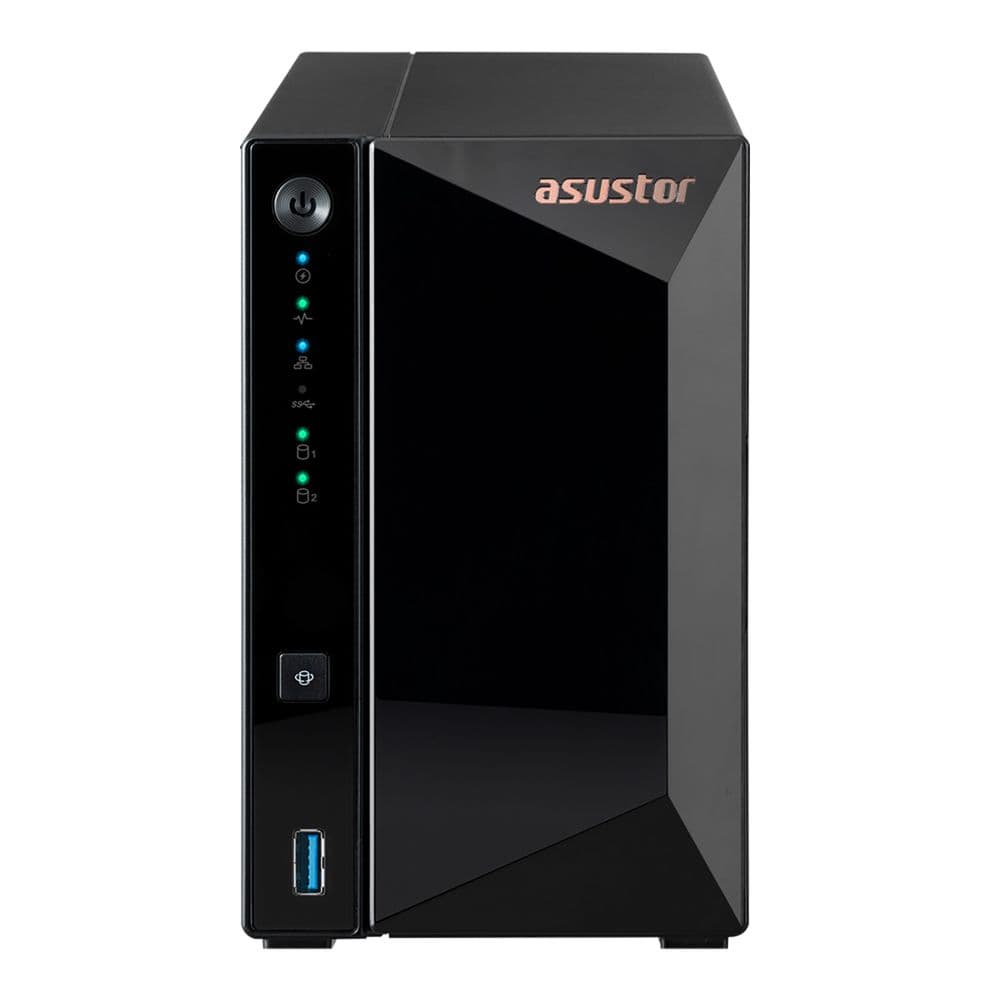Платформа СХД ASUSTOR AS3302T v2 2 Bay (Max.14) 2.5GLAN 2GB DDR4 3xUSB