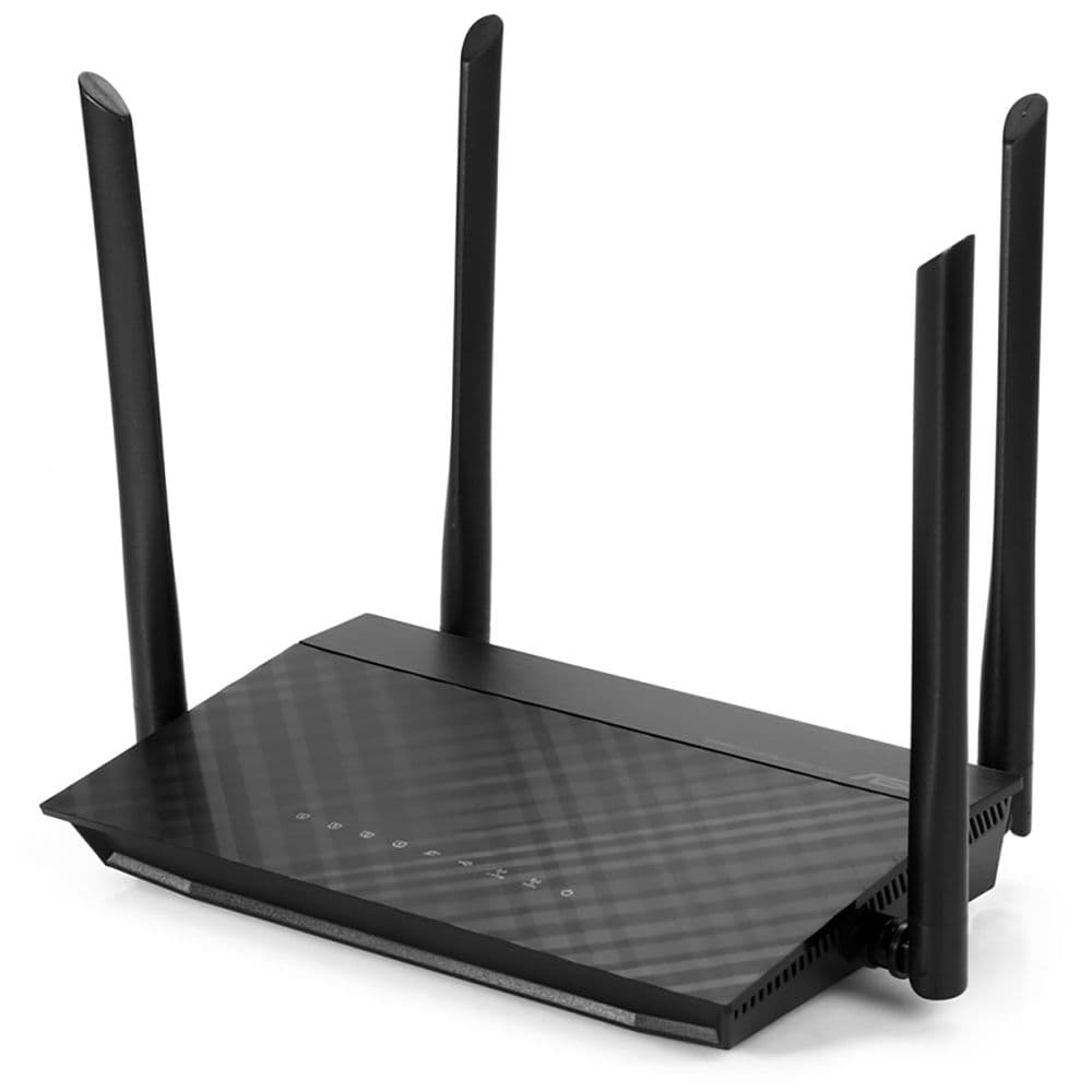 Маршрутизатор ASUS RT-AC1200 WiFi 5 4x100Mb 867+300Mbps 5GHz/2.4GHz