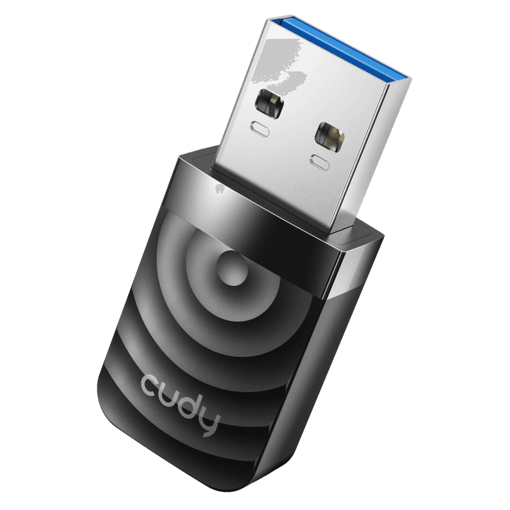 Адаптер беспроводной связи (Wi-Fi) CUDY AC1300 Wi-Fi USB 3.0 Adapter 1300Mbps High Gain Wi-Fi USB 3.0 Adapter, 802.11ac/a/b/g/n, 867Mbps at 5GHz + 400Mbps at 2.4GHz, USB 3.0