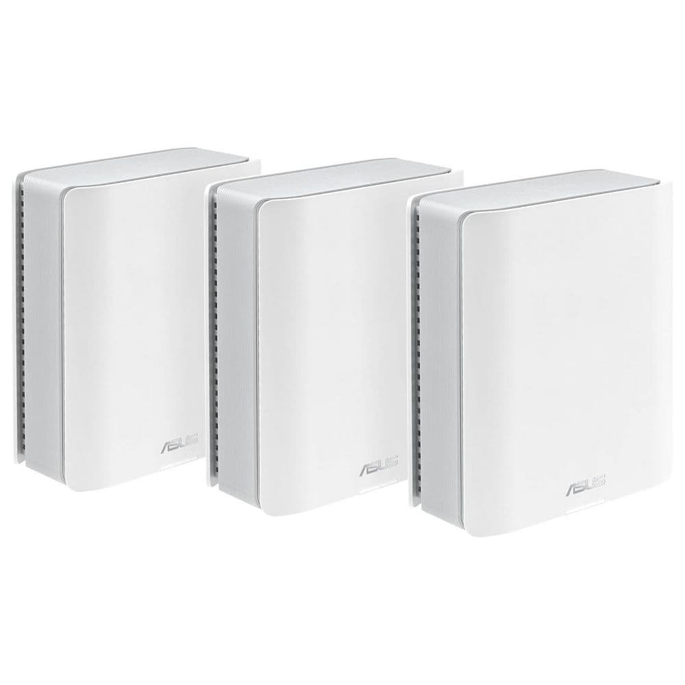 Маршрутизатор ASUS BT10(W-3-PK) (BT10(W-3-PK)/EU) WiFi 7 2x10G 1G USB 11529+5764+688Mbps 6GHz/5GHz/2.4GHz