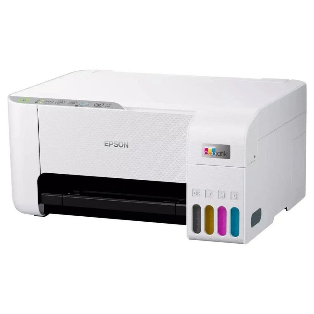 МФУ струйное Epson EcoTank L3276, A4, цветная печать, 15 стр/мин, 5760x1440 dpi, USB/WiFi, белый корпус (C11CJ67436)