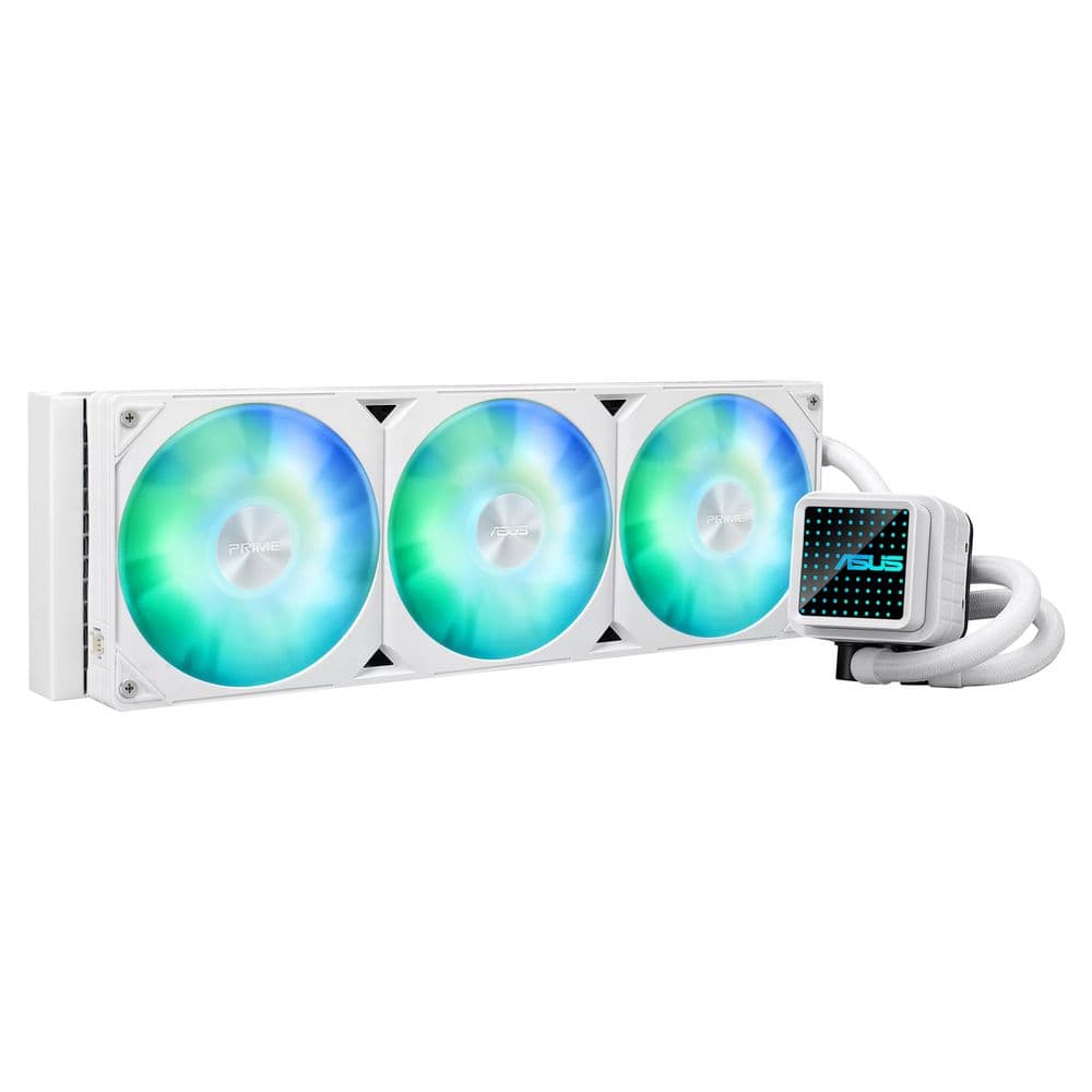 Жидкостная система охлаждения ASUS PRIME LC 360 ARGB WHT /AIO COOLER,3IN1 FAN,REPL LEN