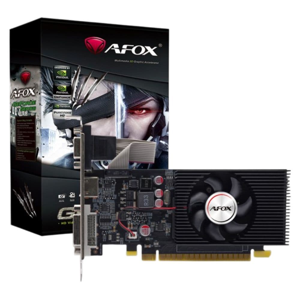 Видеокарта Afox GT730 4GB DDR3 128bit VGA DVI HDMI 1FAN LP RTL