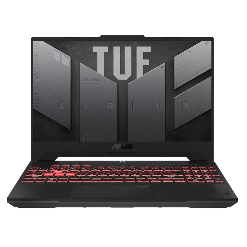 Ноутбук ASUS TUF Gaming A17 FA707NUG AMD Ryzen 7 7445HS/16Gb (D5)/SSD512Gb/RTX4050 6Gb (115W)/17.3"/IPS/FHD/1920x1080/144Hz/NoOS/RJ-45/Mecha Gray/2.6kg