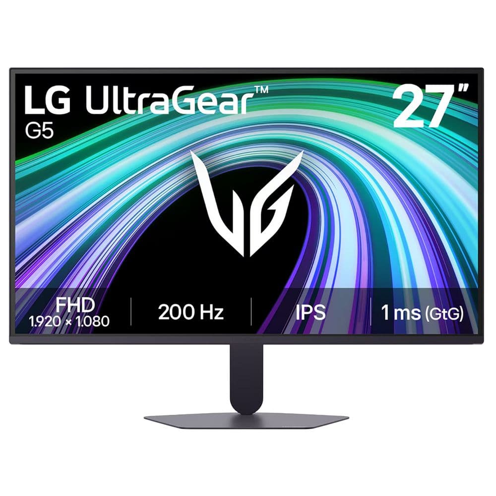 Монитор 27" LG 27G523B-B IPS, 1920x1080, 200Hz, 1ms, 300сd/m, 1000:1, HDR10 | 2xHDMI(2.0), DP(1.4) | ExPSU, Vesa 100, Black