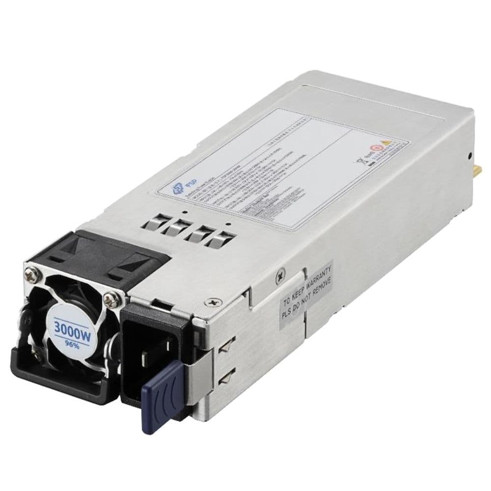 Блок питания серверный FSP FSP3000-20HM 3000W, CRPS Redundant module (ШВГ=73.5x39x185 mm), AC FullRange Input, DC 12V & 12Vsb Output,PMBUS 1.2, 80+ Titanium, OEM