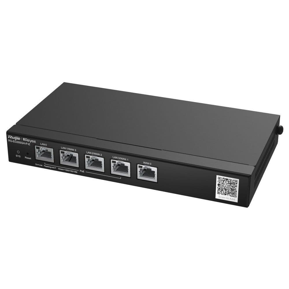 PoE Маршрутизатор Ruijie/Reyee RG-EG305GH-P-E