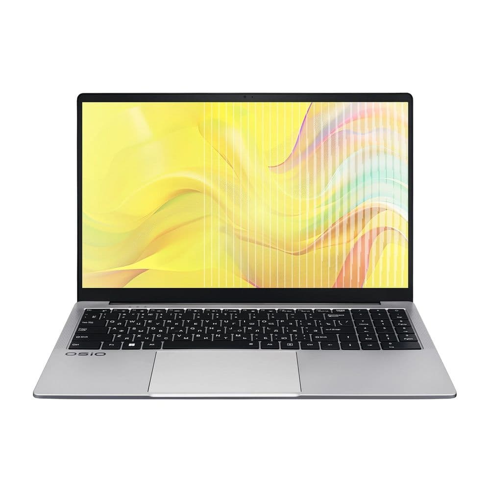 Ноутбук OSIO FocusLine F150i-027 Intel Core i5-1235U/16Gb (soldered D4)/SSD512Gb/UMA/15.6"/IPS/FHD/1920x1080/60Hz/Win11Pro/Gray/1.7kg
