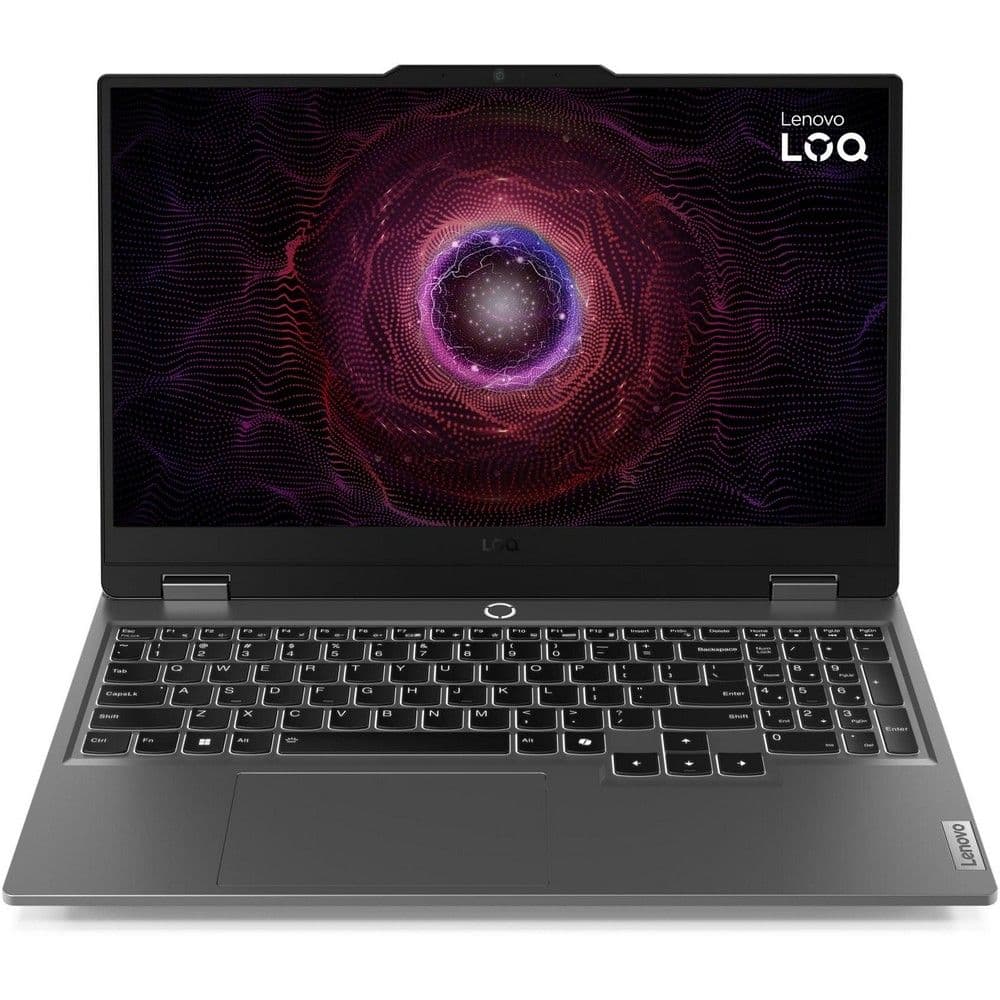 Ноутбук Lenovo LOQ 15ARP9 AMD Ryzen 5 7235HS/16Gb (2*8 D5)/SSD512Gb/RTX3050 6Gb (95W)/15.6’’/IPS/FHD/1920x1080/144Hz/NoOS/RJ-45/Grey/2.38kg