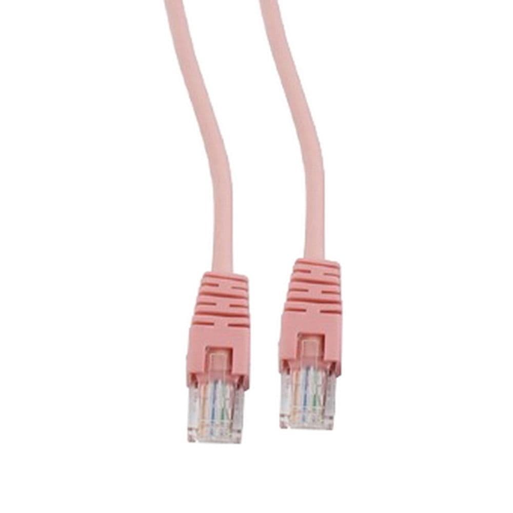 Кабель Cablexpert Патч-корд UTP PP12-5M/RO кат.5e, 5м, литой, многожильный (розовый) (PP12-5M/RO)