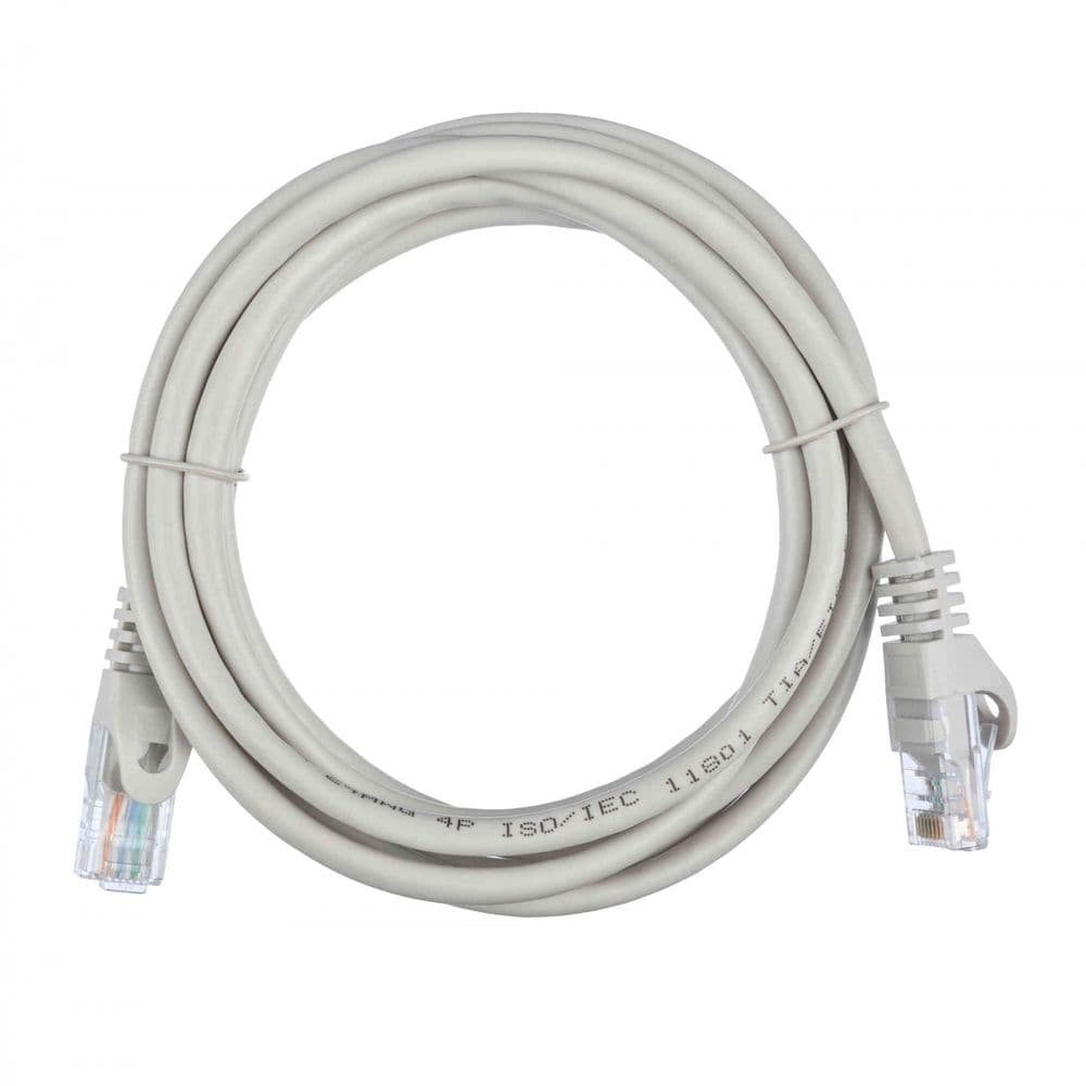 Патч-корд ACD-LPU5E-20A Cat5e UTP 24AWG 4Pair, 7/0.18мм CCA Серый,2.0м