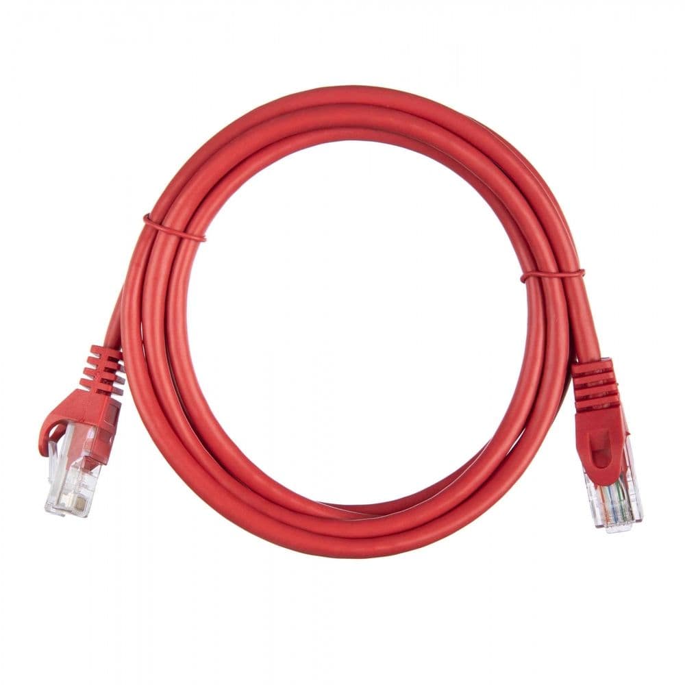 Патч-корд ACD-LPU5E-15R |ACD-LPU5E-15R| Cat5e UTP 24AWG 4Pair, 7/0.18мм CCA Красный,1.5м