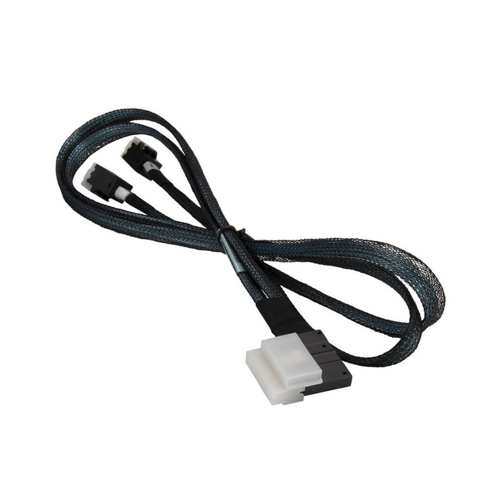Кабель SuperMicro CBL-SAST-0826 Slimline SAS x8 (LE) to 2x MINI SAS HD,INT, 70CM,32AWG