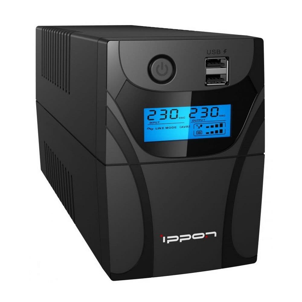 Источник бесперебойного питания Ippon Back Power Pro II Euro 850 Line-Interactive 480W/850VA RTL